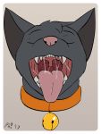  2017 digital_media_(artwork) domestic_cat felid feline felis imminent_vore male male_pred mammal mouth_shot open_mouth oral_vore phietto phirae saliva tongue vore 