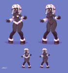  2019 anthro anthrofied bovid breasts digital_media_(artwork) female hooves horn mammal nintendo nipples noscium nude pixel_(artwork) pok&eacute;mon pok&eacute;mon_(species) pok&eacute;morph pussy solo video_games wooloo 