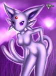  anthro breasts eeveelution espeon female mn_xenx mnxenx001 nintendo pok&#233;mon pok&#233;morph pokemon solo video_games 