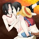  monkey_d._luffy one_piece portgas_d._ace tagme 