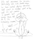  2016 alternate_species anus aquestionableponyblog canine covering covering_pussy covering_self dialogue digitigrade dog ears_down equine female feral friendship_is_magic hair hi_res horn horse hybrid line_art mammal mane_hair my_little_pony nude offscreen_character on_table open_mouth pawpads paws pony post_transformation pregnant pussy shining_armor_(mlp) shocked sitting solo spread_legs spreading subtle_anus table unicorn x_anus 