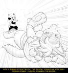  action_lines comic fidchellvore hildegard lucario nintendo pikachu pikachu_libre pok&eacute;mon pok&eacute;mon_(species) text video_games 