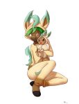  2019 alasou alpha_channel costume digital_media_(artwork) eevee equid equine eyewear glasses green_eyes green_hair hair mammal nintendo pok&eacute;mon pok&eacute;mon_(species) simple_background transparent_background video_games 