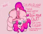 &lt;3 &lt;3_eyes absurd_res animal_genitalia animal_pussy anus bent_over butt colored cutie_mark dialogue djsleepyhooves docked_tail equid equine equine_anus equine_genitalia equine_pussy female feral friendship_is_magic genitals hasbro head_between_legs hi_res hooves horse mammal my_little_pony pinkie_pie_(mlp) pony presenting presenting_anus presenting_hindquarters puffy_anus pussy shaded short_tail solo tail text