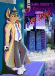  absurd_res anthro comic cyberpunk dystopia hi_res invalid_tag smartwhitefang 