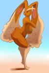  big_breasts breasts female hi_res hurikata lopunny nintendo nude pok&eacute;mon pok&eacute;mon_(species) side_boob solo video_games 