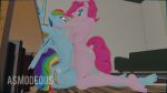 16:9 3d_(artwork) anthro asmodeous breasts digital_media_(artwork) female female_penetrated gynomorph hasbro hi_res intersex intersex/female intersex_penetrating intersex_penetrating_female my_little_pony penetration sex widescreen