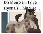 anthro bite biting_lip breasts butt curvy_figure disney do_men_still_love_women_this_size female fur hyena mammal markings meme nude pickles-hyena presenting shenzi_(the_lion_king) solo spots spotted_body spotted_fur spotted_hyena the_lion_king