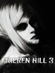  1girl absurdres crain1art english_text frieren highres looking_at_viewer parody partially_shaded_face shaded_face shadow silent_hill_(series) silent_hill_3 solo sousou_no_frieren 