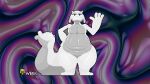 abstract_background ambiguous_gender anthro bloop_(tacokurt) boss_monster_(undertale) breasts curvy_figure digital_media_(artwork) eyelashes female female/ambiguous flat_breasts front_view fusion gastropod horn hybrid kangaroo long_ears looking_at_viewer macropod male mammal marsupial mollusk nude octoroo pixel_(artwork) popeye_arms pouch_(anatomy) purple_background simple_background slime solo tail tail_mouth thick_thighs toriel undertale_(series) unusual_anatomy unusual_tail voluptuous voluptuous_anthro voluptuous_female wbu white_body