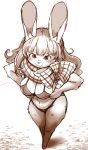  2023 :3 anthro biped blush blush_lines bra breasts cleavage clothed clothing female hi_res high-angle_view kemono lagomorph leporid looking_at_viewer looking_up looking_up_at_viewer mammal medium_breasts monochrome navel panties pattern_clothing pattern_scarf plaid plaid_clothing plaid_scarf rabbit scarf setouchi_kurage solo standing underwear underwear_only 