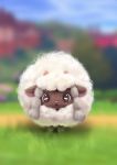  2019 all_fours ambiguous_gender bovid caprine detailed feral fur horn looking_at_viewer mammal nintendo outside pok&eacute;mon pok&eacute;mon_(species) silverfox5213 solo video_games wholesome wool wooloo 