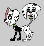  101_dalmatian_street 101_dalmatians canid canine canis collar d0ttko dalmatian disney domestic_dog fan_character mammal 