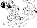  101_dalmatian_street 101_dalmatians 2019 age_difference anal anal_penetration animal_genitalia animal_penis balls black_and_white brother brother_and_sister canid canine canine_penis canis collar collar_only cowgirl_position cub cum cum_on_stomach dalmatian disney domestic_dog dylan_(101_dalmatians) erection eyes_closed feral feral_on_feral feral_penetrated feral_penetrating feral_penetrating_feral fur fur_markings half-closed_eyes incest knot larger_male looking_at_another looking_at_partner male male/male male_penetrated male_penetrating mammal markings monochrome motion_lines multiple_angles older_male on_top open_mouth penetration penis quadruped sex sibling simple_background sister size_difference smaller_male spots teeth tongue tongue_out unknown_artist white_background young younger_male 