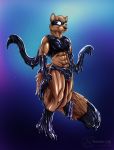  2019 abs anthro bulge claws clothed clothing digital_media_(artwork) fur gloves goo_(disambiguation) ink ink_smudge liquid male mammal mask muscular muscular_male nanukkluik pinup pose procyonid raccoon rubber smile solo superhero tight_clothing 