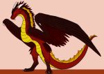  avian dragon european_mythology female feral greek_mythology hi_res hybrid icy-marth mythological_bird mythological_firebird mythology phoenix solo 