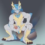  1:1 2016 5_fingers abs absurd_res anthro aria_ares ball_tuft balls barefoot biceps claws cum cum_on_penis cum_string dragon erection gradient_background hi_res horn looking_at_viewer male manly masturbation muscular nude orgasm pecs penile penile_masturbation penis reptile scalie sharp_claws sharp_teeth shiuk simple_background sitting smile solo spread_legs spreading teeth toe_claws tongue tongue_out 
