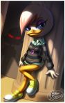  anatid anseriform avian bird bottomless clothed clothing disney duck ducktales ducktales_(2017) fernando_faria footwear lena_(ducktales) magica_de_spell shirt shoes topwear 