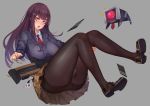  ctrlz77 girls_frontline gun pantyhose seifuku wa2000_(girls_frontline) 