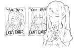  3girls a-91_(girls_frontine) ahegao bartender blush closed_eyes commentary_request crossover drunk english_text engrish_text eyepatch girls_frontline jill_stingray m16a1_(girls_frontline) multiple_girls poster_(object) ranguage taniya v va-11_hall-a wanted 