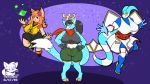  2019 absurd_res antlers autumn_deerling big_breasts black_hair boots bottomwear bracelet breasts carol_tea clothing cosplay cube_(object) deerling eyewear female fluffy fluffy_tail flygon footwear freedom_planet glasses gloves hair handwear hi_res hooves horae_deerling horn huge_breasts japanese_clothing jewelry kimono long_hair long_tail milla_basset nintendo orange_hair pok&eacute;mon pok&eacute;mon_(species) ponytail rylie_(hypernovagm) sash_lilac scarf shirt short_hair short_stack shorts skyla_the_flygon thefoxbro thick_thighs tight_clothing topwear video_games wide_hips wings 