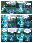  absurd_res comic cub digimon digimon_(species) disney erection hentaib hi_res knot lilo_and_stitch male male/male penis stitch vee_stitch veemon young 