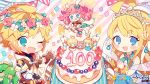  chibi cygames dragalia_lost dress euden fairy male_my_unit_(dragalia_lost) midgardsormr monster nintendo notte sword wallpaper wings zethia 