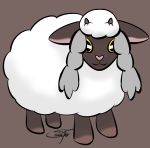  absurd_res bovid braided_hair caprine feral fluffy hair hi_res mammal nintendo pok&eacute;mon pok&eacute;mon_(species) scaledfox solo video_games wooloo 