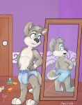  cub diaper hi_res lutrine male mammal mustelid regression solo young 