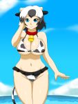  animal_humanoid big_breasts bikini bovid bovid_humanoid bovine bovine_humanoid breasts cleavage clothed clothing cowbell female hi_res humanoid mammal mammal_humanoid speeds swimwear 