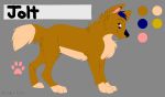  canid canine canis eevee fox hybrid jolt mammal model_sheet nintendo pok&eacute;mon pok&eacute;mon_(species) video_games wolf 