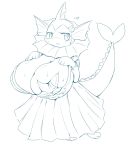  big_breasts bodily_fluids breasts clothing dress eeveelution female flower hi_res huge_breasts nintendo plant pok&eacute;mon pok&eacute;mon_(species) staryu sweat vaporeon video_games wardrbe_malfunction 