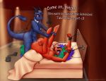  2019 anal anthro ball_gag balls bdsm bed bedroom breasts butt chastity_cage chastity_device domination dragon equid equine eyeshadows fetil futadom gag gagged girly gynomorph hair handcuffs handkerchief horse intersex intersex/male long_hair lying makeup male mammal my_little_pony nipples nude penetration penis pony restrained runny_makeup sex shackles shamziwhite smile text tongue tongue_out 