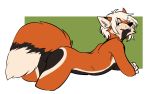  2019 anthro canid canine digital_media_(artwork) fox fur hair hi_res male mammal nude salkitten simple_background solo 