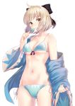  bikini fate/grand_order jun_(540000000000000) sakura_saber swimsuits 