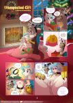  &lt;3 2019 antlers anus bell blush butt christmas christmas_tree clothing collaboration collar comic cup deltarune derpy_hooves_(mlp) discord_(mlp) duo_focus equid falleninthedark female fireplace fluttershy_(mlp) friendship_is_magic gift glowing group hi_res holidays horn mammal my_little_pony plushie princess_celestia_(mlp) purple_eyes pussy ralsei red_eyes sparkles spyro spyro_the_dragon stepandy susie_(deltarune) sweater topwear tree video_games winged_unicorn wings 