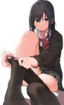  amu_(258shin) pantsu pantyhose seifuku sweater tagme 