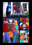  anthro butt butt_shot canid canine clothed clothing comic digital_media_(artwork) fox fur fuzzdrake101 hair hi_res kissing male mammal nivek open_mouth red_fur smile teeth tongue topwear 