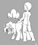  &lt;3 &lt;3_eyes all_fours anus bestiality butt doggystyle duo earth_pony equid equine eyelashes female feral friendship_is_magic from_behind_position grey_background hair hi_res horse human human_on_feral interspecies looking_back male male/female mammal my_little_pony open_mouth penetration penis pinkie_pie_(mlp) pony pussy sex simple_background sketch smile tail_grab teeth tongue tongue_out vaginal vaginal_penetration yopy 