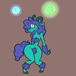  1:1 anthro bottomless bovid breasts caprine chimera chinese_zodiac clothed clothing convenient_censorship equid equine eyewear female hooves horn horse hybrid looking_at_viewer mammal nude rusheloc topless zodiac 