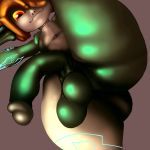  1:1 anus balls big_butt bolt-s_(artist) breasts butt first_person_view flaccid gynomorph hi_res humanoid humanoid_pointy_ears imp intersex midna nintendo nipples penis red_eyes short_stack solo the_legend_of_zelda thick_thighs twilight_princess video_games 