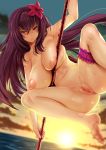  fate/grand_order janong naked nipples pussy scathach_(fate/grand_order) 