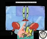 mr_krabs patrick_star sheldon_j._plankton spongebob_squarepants therapist 