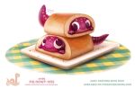  amphibian cookie cryptid-creations duo food food_creature newt salamander_(amphibian) 
