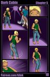  blonde_hair canid canine club_(disambiguation) colonel_klink comic dancing hair hi_res male male/male mammal 
