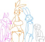  &lt;3 anthro avian big_breasts bird blue_fur blush bottomless breasts buckteeth canid canine chicken chiclet_(roommates) clothed clothing female five_nights_at_freddy&#039;s five_nights_at_freddy&#039;s_2 flat_chested fox foxglove_(roommates) fur galliform gallus_(genus) human lagomorph leporid lipstick long_ears makeup male mammal mangle_(fnaf) navel phasianid pink_fur pubes rabbit scar simple_background small_breasts smile teeth the_weaver top toy_chica_(fnaf) video_games white_background 
