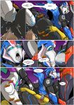  aircraft alien anal anal_penetration anus arcee autobot bedroom_eyes big_breasts bite biting_lip blue_body blue_cum blue_eyes bodily_fluids brainwashing breasts brown_skin butt butt_grab clitoris clothed clothing colored_cum comic cum cum_inside cybertronian dark_skin decepticon detailed_background dialogue digital_drawing_(artwork) digital_media_(artwork) drooling english_text erection eyes_closed fellatio female flamewar_(transformers) foursome frown genital_fluids group group_sex gynomorph gynomorph/female hair half-closed_eyes hand_on_butt handjob hi_res humanoid humanoid_penis intersex intersex/female kissing lipstick living_aircraft living_machine lying machine mad-project makeup mammal multicolored_body nipples not_furry nude open_mouth oral outside penetration penile penis pink_eyes purple_lipstick purple_sky pussy pussy_juice red_eyes red_hair robot robot_humanoid saliva sari_sumdac seductive seeker_(transformers) self_bite sex simple_background size_difference sky slipstream smile smirk sound_effects speech_bubble spreading standing teeth text thought_bubble tongue tongue_out transformers twintails_(disambiguation) unusual_cum vaginal vaginal_penetration 