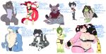  2018 absurd_res bump_(teelhavok) cammy_amelia character_name chiko_(teelhavok) durg edgar_(teelhavok) fish hewitt hi_res hyaenid mammal marine nash_(teelhavok) shark teelhavok 