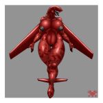  1:1 absurd_res aircraft areola big_breasts bodily_fluids breasts eyeless fangs female hi_res living_aircraft living_machine machine metalfoxxx mq-9 mq-9_reaper nipples pose pussy reaper_(disambiguation) red_camouflage saliva solo thick_thighs thigh_gap tongue tongue_out wide_hips 