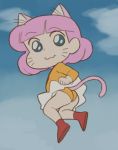  :3 animal_humanoid blue_eyes cat_humanoid clothing crayon_shin-chan dress felid felid_humanoid feline feline_humanoid female hair harinyan heikatsu humanoid mammal mammal_humanoid panties pink_hair short_hair smile underwear upskirt 